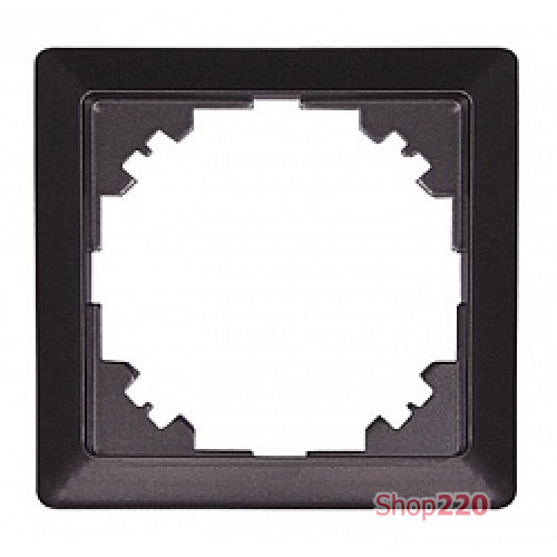 Рамка 1-местная, антрацит, e.lux.10024L.1.fr.anthracite Enext ins0040048