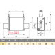 Сверхбыстрый предохранитель M00 UQ01 125 A 690V aR (200 kA) для защиты полупроводников ETI 4371215