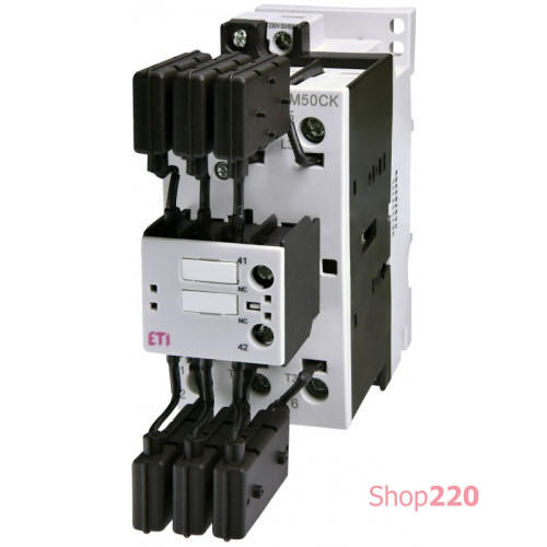 Контактор для конденсаторной батареи CEM CK 50.01N (50 кВАр, 400-440V) ETI 4643823
