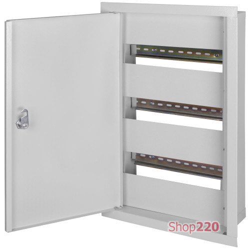 Щит металлический на 36 модулей, встраиваемый, e.mbox.stand.w.36.z ENEXT s0100026 (эконом)