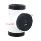 Блок поворотный на 3 боковые розетки, с USB A+C, белый/черный, премиум 694522 Legrand