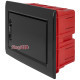 Щит черного цвета на 8 модулей, встраиваемый, e.plbox.pro.w.08b.black ENEXT CP12908B