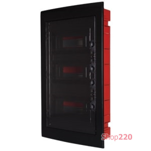 Щит черного цвета на 36 модулей, встраиваемый, e.plbox.pro.w.36b.black ENEXT CP12936B