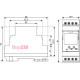 Программируемое цифровое реле SHT-1 UNI 12-240 AC/DC (1x16A_AC1) ETI 2470051