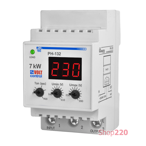 Реле напряжения «Volt Control» 32 А Novatek РН-132