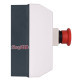 Корпус пластиковый e.mp.pro.box с кнопкой Стоп, IP54 Enext p004036