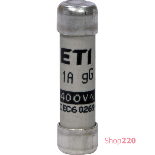Предохранитель CH8x32 gG 1A 400V ETI 2651001