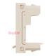 Центральная плата RJ45 Keystone / Systimax, бежевый, 1 модуль, Unica New Schneider NU946044