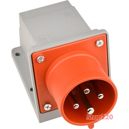 Вилка стационарная 32А, 4P, IP44, UCombi АСКО-УКРЕМ A0080010138