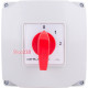 Пакетный переключатель в корпусе, 0-1-2, 63А, IP44, LK63/4.322-ОВ/45 TAREL 8824-200