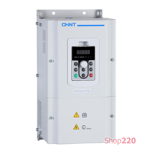 Преобразователь частоты общего типа, 11кВт, 380В 3Ф, NVF2G-11/TS4 Chint 639015