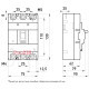 Силовой автоматический выключатель 3р, 20А, e.industrial.ukm.60S.20 Enext i0010016