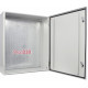 Корпус с монтажной панелью металлический 80*65*25 см, IP54, серии UBox A0260020024