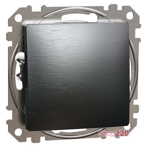 Одноклавишный выключатель, матовый титан, Sedna Design Schneider Electric SDD172101U