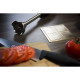 Врезная розетка в стол 2х220В, медь, Versahit ASA 060.15F.00046
