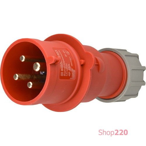 Вилка переносная 32А, 4P, IP44, UCombi АСКО-УКРЕМ A0080010107