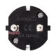 Вилка бытовая заземлением, 16А, угловая, белая, с ручкой, e.plug.angle.005.16,с Enext s9100046
