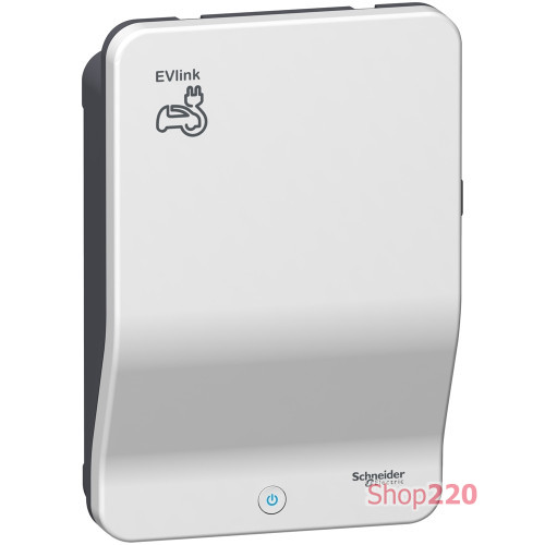 Зарядная станция для электромобилей 32А, 3 фазы, EVLINK WALLBOX T2 Schneider Electric EVH2S22P02K