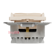 Розетка влагозащищенная IP44, бежевый, Sedna Design SDD212024
