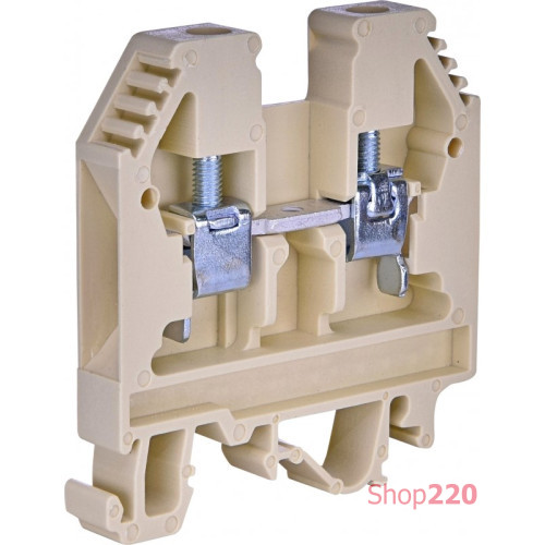 Клемма винтовая VS 6 PA (6 mm2_бежевая) ETI 3901068