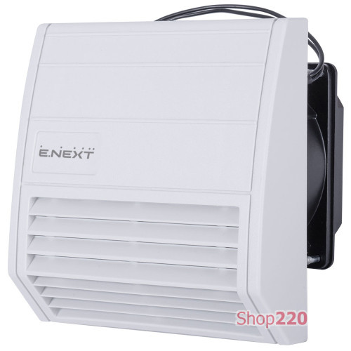 Решетка с фильтром 134х129х100мм и вентилятором 92х92мм, IP55, e.climat.fanfilter.pro.97 Enext s0103021