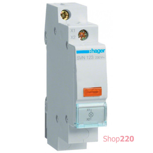 Индикатор LED желтый, Hager SVN123