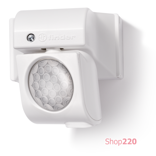 Датчик движения настенный, 10А, IP55, Finder 18A182300000