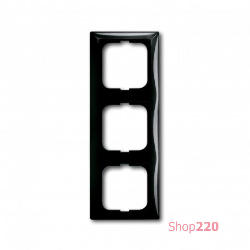 Рамка 3 поста, черный шато, ABB 2513-95-507 Basic 55