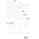 Клемма винтовая двухуровневая VS 2.5 NA (2,5 mm2_бежевая) ETI 3901243