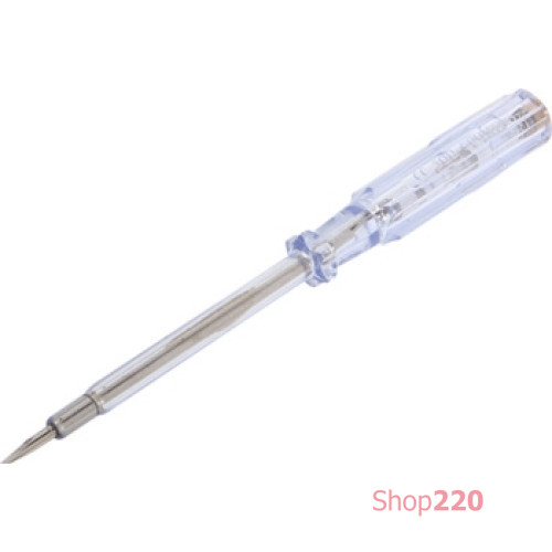 Индикатор-отвертка 190х4 прямой шлиц АС100-500В, e.tool.test04 Enext t001104