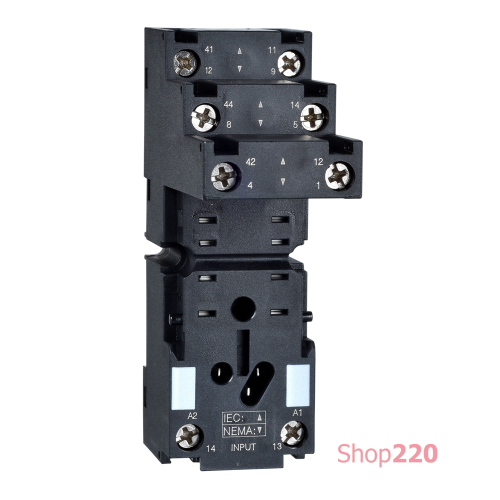 Розетка для реле типа RXM2 RXZE2S108M