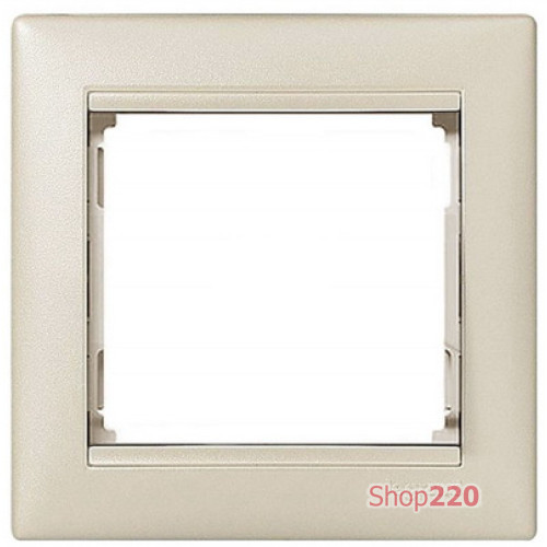 Рамка 1 пост, жемчужный 770471 Legrand Valena