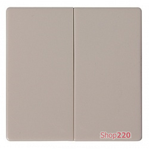 Клавиша двойная слоновая кость, e.lux.11021L.pn.ivory Enext ins0040018
