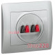 Механизм розетки акустической двойной, Galea Life 775784 Legrand
