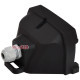 Розетка кабельная 2-я с заглушками ERS-2CM (Schuko, IP44, каучук, черная) ETI 4481014