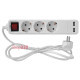 Удлинитель 3 гнезда, 1.5м, с заземлением с USB-зарядкой, с выключателем, baby protect, e.es.3.1.5.zsb2.usb Enext s042129