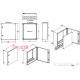 Щит металлический 700х600х250 мм, навесной, IP41, e.mbox.industrial.p.70.60.25z IP41 Enext CP607025K