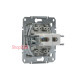 Розетка компьютерная RJ-45 двойная, алюминий, EPH4400161 Asfora Schneider