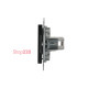 Розетка компьютерная RJ-45 двойная, антрацит, EPH4400171 Asfora Schneider
