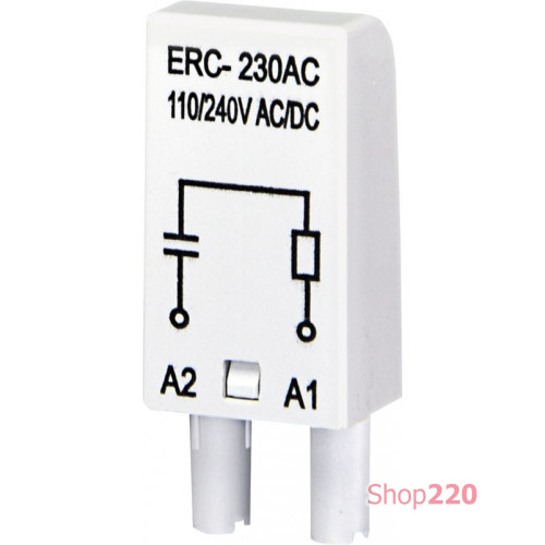 Дополнительный RC-модуль ERC-230AC (Uc до 230V AC) ETI 2473020
