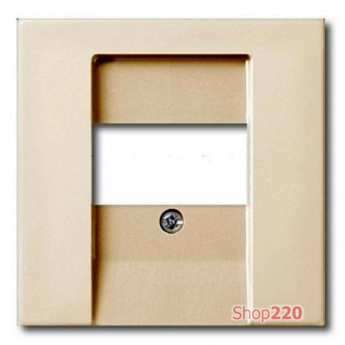 Накладка для USB розетки, белый шале, ABB 2539-96-507 Basic 55