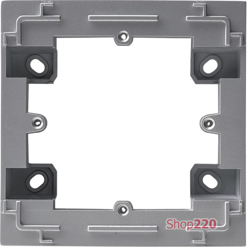Адаптер для наружной установки 1Х, Lumina-Intens, серебристый, Lumina WL5812 Hager