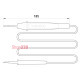 Индикатор 185мм двухполюсный АС/DC6-380В, e.tool.test11 Enext t001111