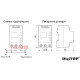 Реле напряжения 63А, VP-63A M3R DigiTop