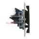 Розетка информационная RJ45 cat. 6 UTP, черный, Suno Legrand 721452