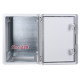 Корпус из ABS-пластика с непрозрачной дверцей 400x300x210мм IP65, e.plbox.pro.p.40.30.21 ENEXT p084104