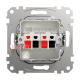 Аудиорозетка, белый, Sedna Design SDD111411