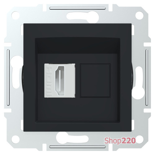 Розетка HDMI, антрацит, EPH4500171 Schneider Asfora