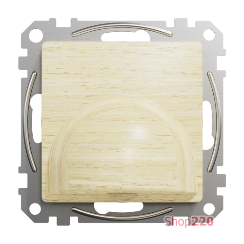 Вывод кабеля, береза, Sedna Design SDD180903