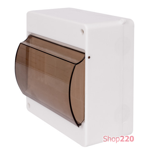 Щит электрический на 6 модулей, навесной, e.plbox.stand.n.06k Enext s029113